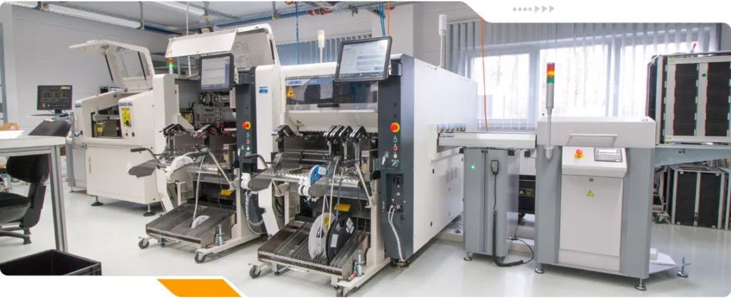 Die neue SMT-Fertigungslinie